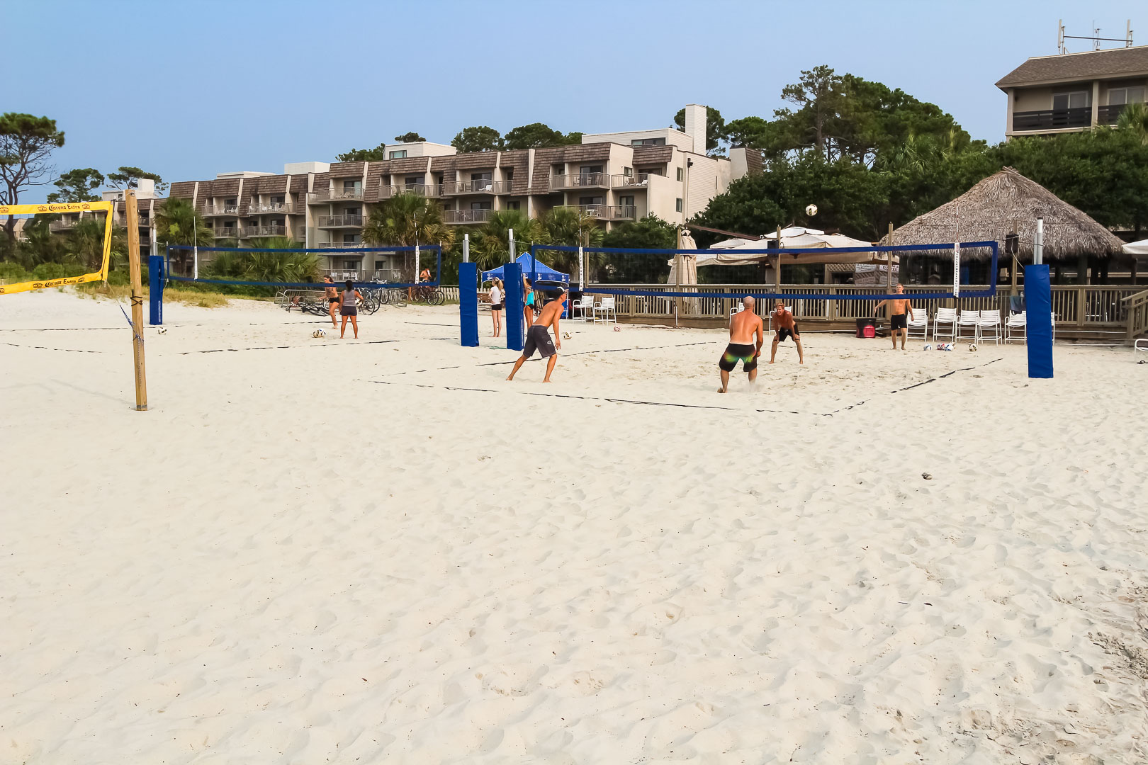 A beach view from VRI's Players Club Resort in Hilton Head Island, South Carolina.